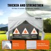 VEVOR 10x10 FT Pop up Canopy with Removable Sidewalls, Instant Canopies Portable Gazebo & Wheeled Bag, UV Resistant Waterproof
